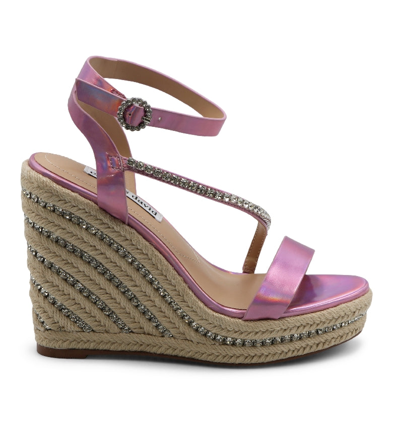 Chiara Espadrill Wedge Rhinestones – Charles David