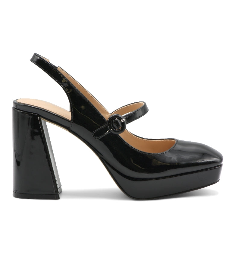 Nuri Slingback Platform Chunky Heel Charles by Charles David