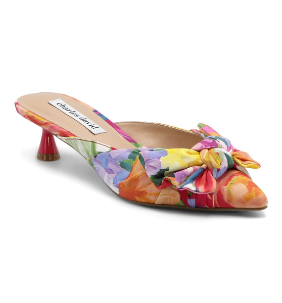 Alinda Slide Mule Bow – Charles David