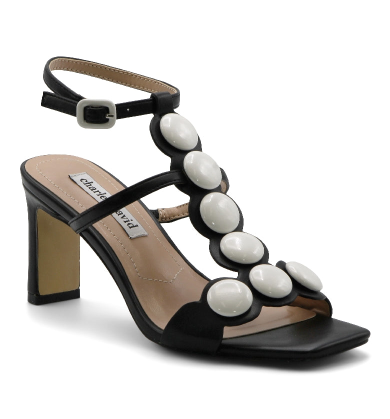 Charles David Womens Davos - Black-White - Size 7.5 Charles David Womens Davos - Black-White - Size 7.5