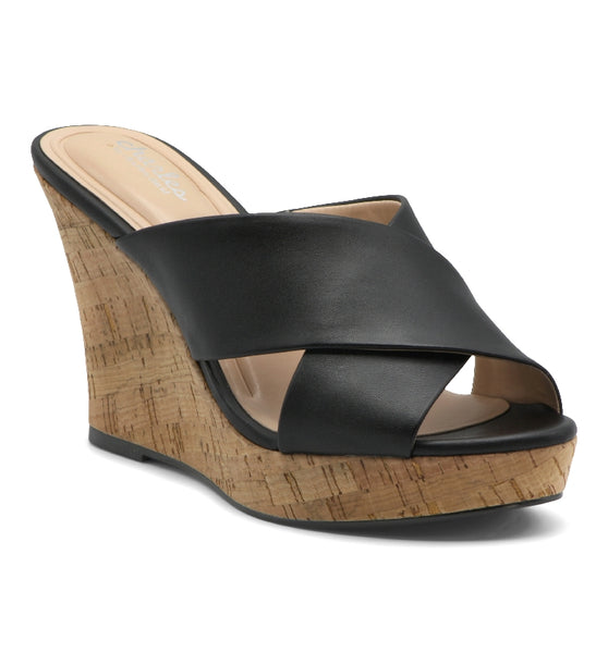 Charles by charles david leanna wedge sandal hotsell