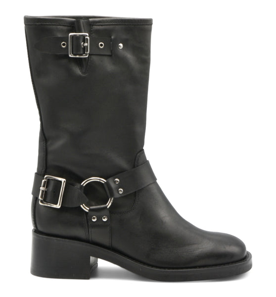 CHARLES DAVID Women's Mid-Calf Oxford Boots - Lace-Up Fashion Boots With Lug Sole