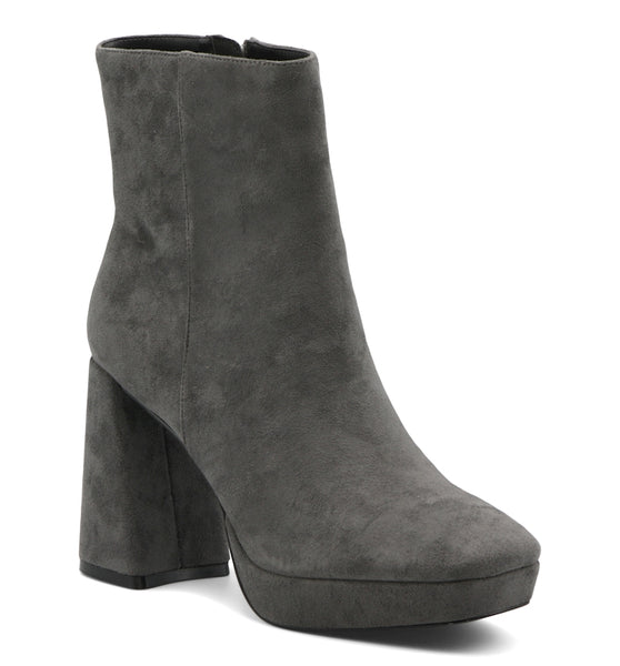 Narah Platform Flared Block Heel Bootie Charles by Charles David