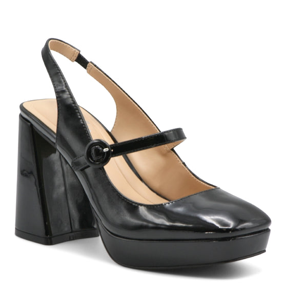 Nuri Slingback Platform Chunky Heel Charles by Charles David