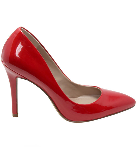 Fiery Red Patent