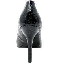 Black Croc Print