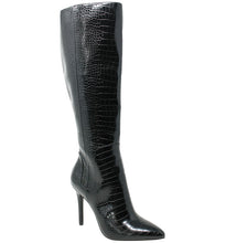Black Glossy Croc