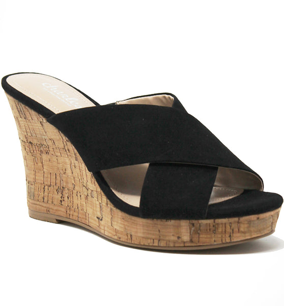 Latrice Platform Wedge Sandal Charles by Charles David
