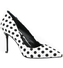 White Black PolkaDot