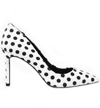 White Black PolkaDot
