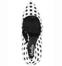 White Black PolkaDot
